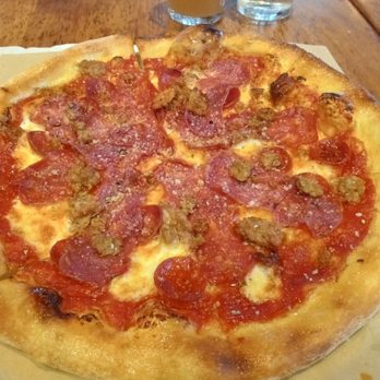 North Italia - Pig pizza..again. Carbs? What I do is eat one slice as is, then pile the meat and cheeses on top of one another and eat like a......PIG. - Pizza Near Me - El Segundo, California North Italia - Pig pizza..again. Carbs? What I do is eat one slice as is, then pile the meat and cheeses on top of one another and eat like a......PIG. - Pizza Near Me - El Segundo, California