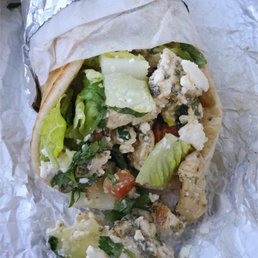Lemon Herb Chicken Pita
