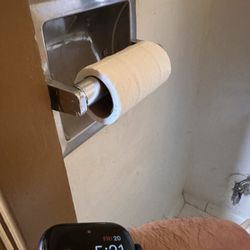 Hotel Monte Vista - Just checking in. I'm pretty sure I paid for a full roll of toilet paper. Somehow it didn't translate to the housekeepers.