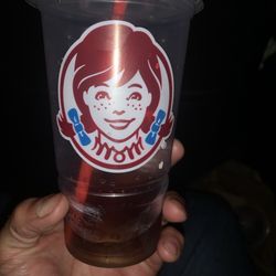 Pilot Travel Center - This is the cup he said I was stealing Form the pilot which it's clear as day it's a Wendy's cup