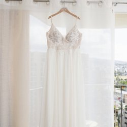 Ash and T's Formals - My wedding dress from Ash & T's! Photo credit: AlohaMedia Weddings