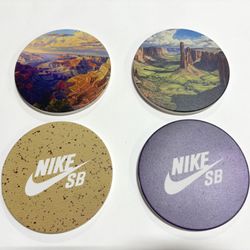 Ceramic coasters