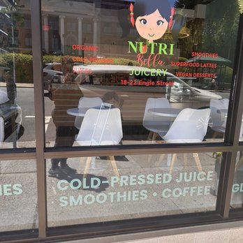 NutriBella Juicery - Sign outside - Juice Bars & Smoothies Near Me - Englewood, New Jersey