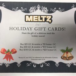 Meltz Philly Steaks in Butler gift card