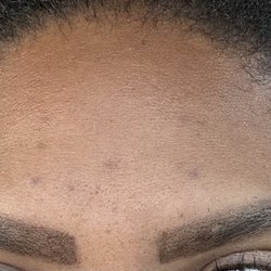 Luxury Brow Art - Poor Eyebrow tint service.