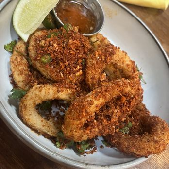 Kin Long Beach - Salt & Pepper Calamari - Thai Near Me - Long Beach, California Kin Long Beach - Salt & Pepper Calamari - Thai Near Me - Long Beach, California