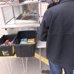 Wicked Links - In front of Lowes hardware - hot dog cart