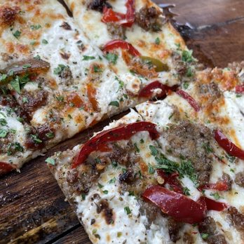 Via Vecchia - The sausage pizza is Spicy!!!!! - Italian Near Me - Portland, Maine