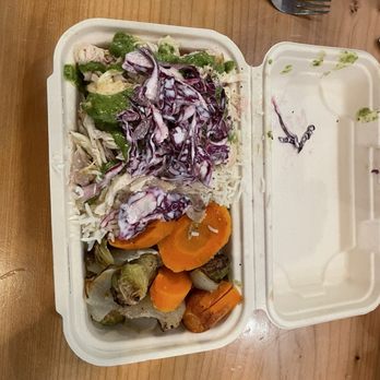 Roast - My chicken and rice bowl - it was delicious and huge - Sandwiches Near Me - Victoria, British Columbia