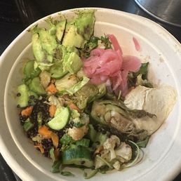 Salad and grain bowl Salad and grain bowl