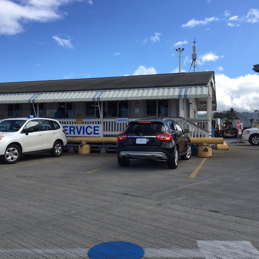 Check in here to pick up vehicle. Check in here to pick up vehicle.
