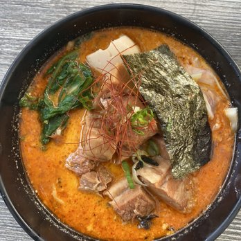 Ramen Seas - Spicy kakuni tonkatsu ramen - Ramen Near Me - Sunnyvale, California