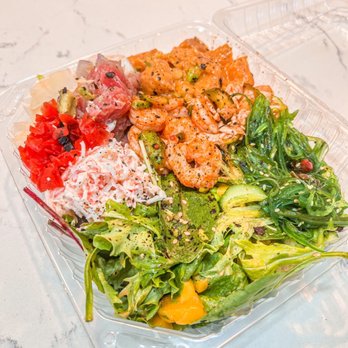 AhiPoki - 3 Scoop Poke Bowl - OO - Poke Near Me - West Covina, California