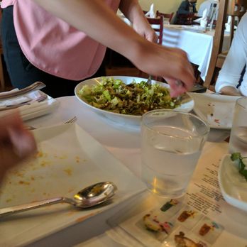 Rangoon Ruby - Tea leaf salad prepared at table - Asian Fusion Near Me - Palo Alto, California