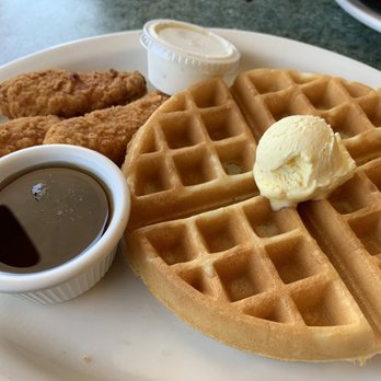 Goodys - Waffle & 3 chicken strips - Breakfast & Brunch Near Me - Colton, California Goodys - Waffle & 3 chicken strips - Breakfast & Brunch Near Me - Colton, California