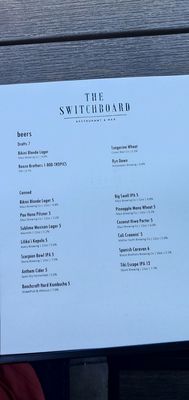 The Switchboard Restaurant & Bar by null