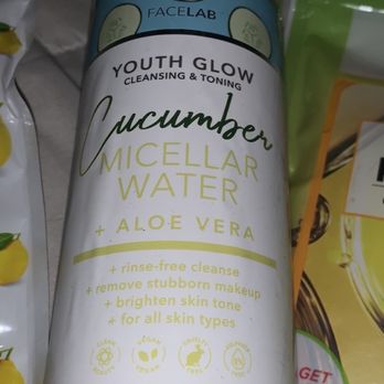 Burlington - FACE Lab Youth Glow Cucumber Micellar Water Aloe Vera Skin Toner - Department Stores Near Me - Phoenix, Arizona
