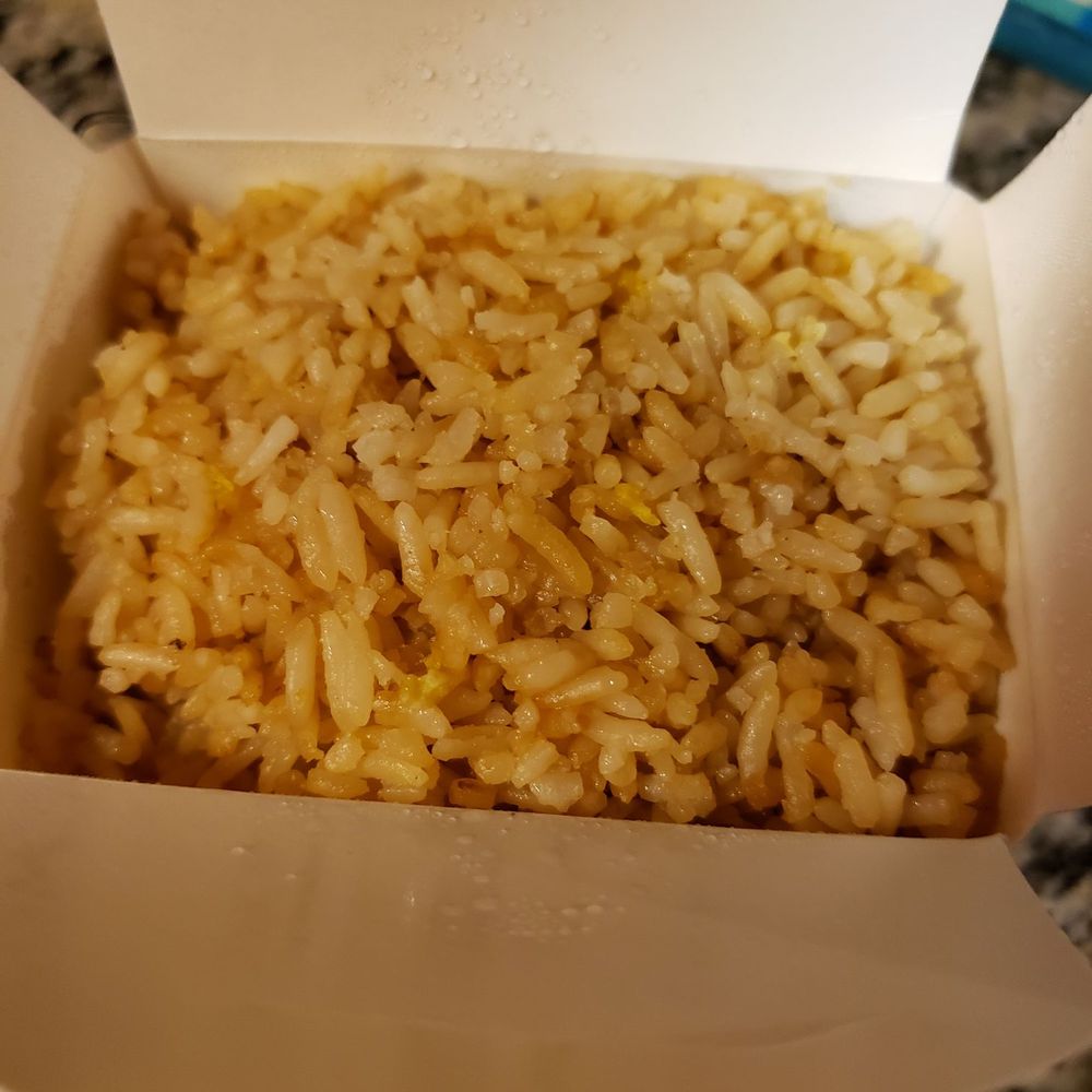 China Wok - Fried rice. Their plain includes nothing. No veggies and no flavor. It tasted weird - Chinese Near Me - Stafford, Virginia