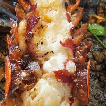The Royale - Closeup look of lobster tail from paella - Breakfast & Brunch Near Me - Pleasant Hill, California
