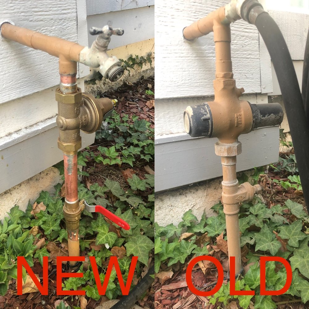 AMPRO Plumbing and Leak Detection - New ball valve and water regulator. - Plumbing Near Me AMPRO Plumbing and Leak Detection - New ball valve and water regulator. - Plumbing Near Me