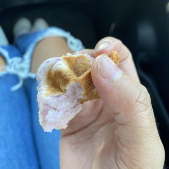 Quickly - Texture of the Mochi waffle was chewy! - Bubble Tea Near Me - South San Francisco, California Quickly - Texture of the Mochi waffle was chewy! - Bubble Tea Near Me - South San Francisco, California