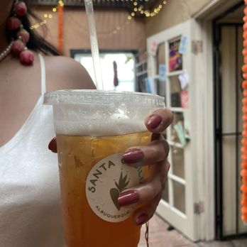 Santa Cecilia - Seasonal black tea con tamarindo - Cafes Near Me - Albuquerque, New Mexico