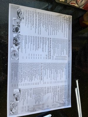 Menu photo 5 Pho Country Carson City, NV