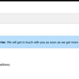 They will NOT get in touch with you!!!