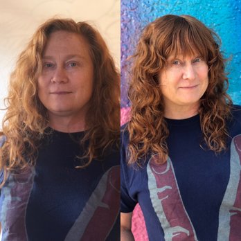 Danielle Badger - Before and after shag! - Hair Stylists Near Me - Burbank, California