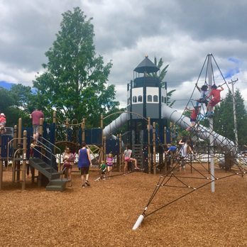Jamestown Community Playground - Bigger kid area - Playgrounds Near Me - Jamestown, Rhode Island