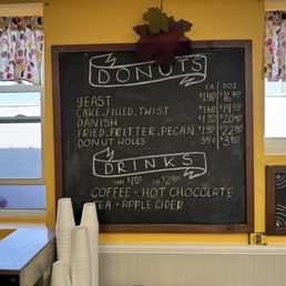 a menu on a chalkboard a menu on a chalkboard
