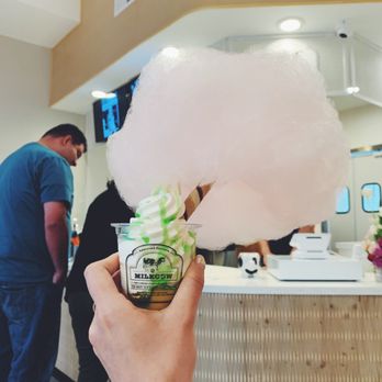 Sweet Cow Cafe - Mango tree with cotton candy - Ice Cream & Frozen Yogurt Near Me - Pasadena, California Sweet Cow Cafe - Mango tree with cotton candy - Ice Cream & Frozen Yogurt Near Me - Pasadena, California