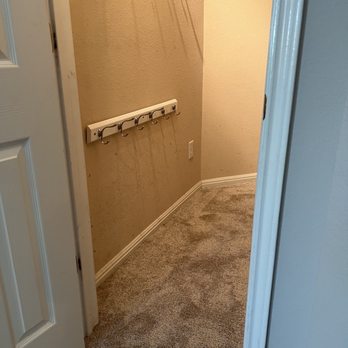 Bear Electric - Outlet in closet for vacuum placement - Electricians Near Me