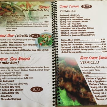 Saigon's Restaurant - Menu as of 8/16 - Vietnamese Near Me - Honolulu, Hawaii Saigon's Restaurant - Menu as of 8/16 - Vietnamese Near Me - Honolulu, Hawaii