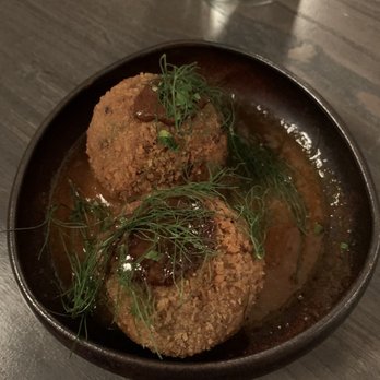 Young Hearts Distilling - Hoppin John Croquettes - Bars Near Me - Raleigh, North Carolina