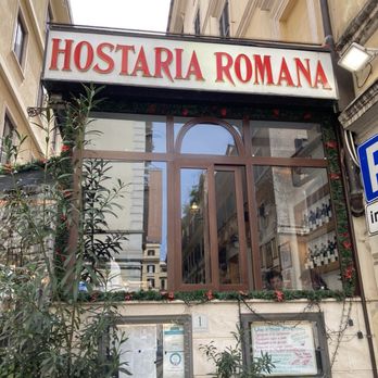 Hostaria Romana - Entrance - Italian Near Me - Rome, RM Hostaria Romana - Entrance - Italian Near Me - Rome, RM