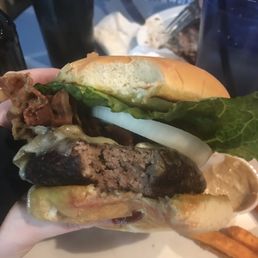 How is this Medium Rare? The bacon was petrified. How is this Medium Rare? The bacon was petrified.