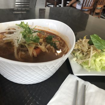 Veggie Garden - 52. Vegan Bun Hue - Royal Hue Soup Noodle - Vietnamese Near Me - Orlando, Florida