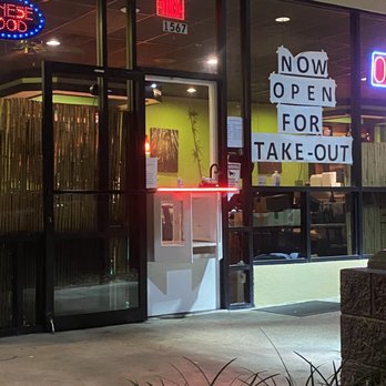 Bamboo Asian Cuisine - The pick up window. Zero contact. - Japanese Near Me - Ocoee, Florida