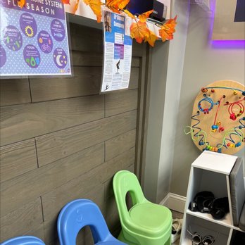 Play & Say Pediatric Therapy Services - Seats for little and cubbies for shoes - Speech Therapists Near Me - Brooklyn, New York Play & Say Pediatric Therapy Services - Seats for little and cubbies for shoes - Speech Therapists Near Me - Brooklyn, New York