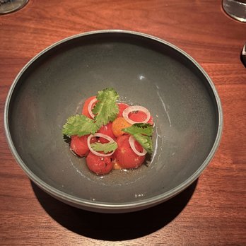 One White Street - Smoked tomatoes - New American Near Me - New York, New York