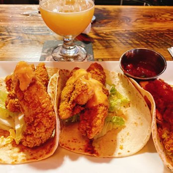 Coppertail Brewing Co - Today's special: Grooper tacos - Bars Near Me - Tampa, Florida