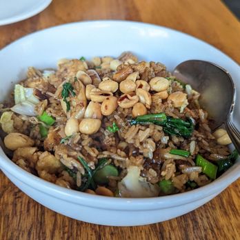 Plenty of Clouds - Mushroom and tofu fried rice - Asian Fusion Near Me - Seattle, Washington Plenty of Clouds - Mushroom and tofu fried rice - Asian Fusion Near Me - Seattle, Washington