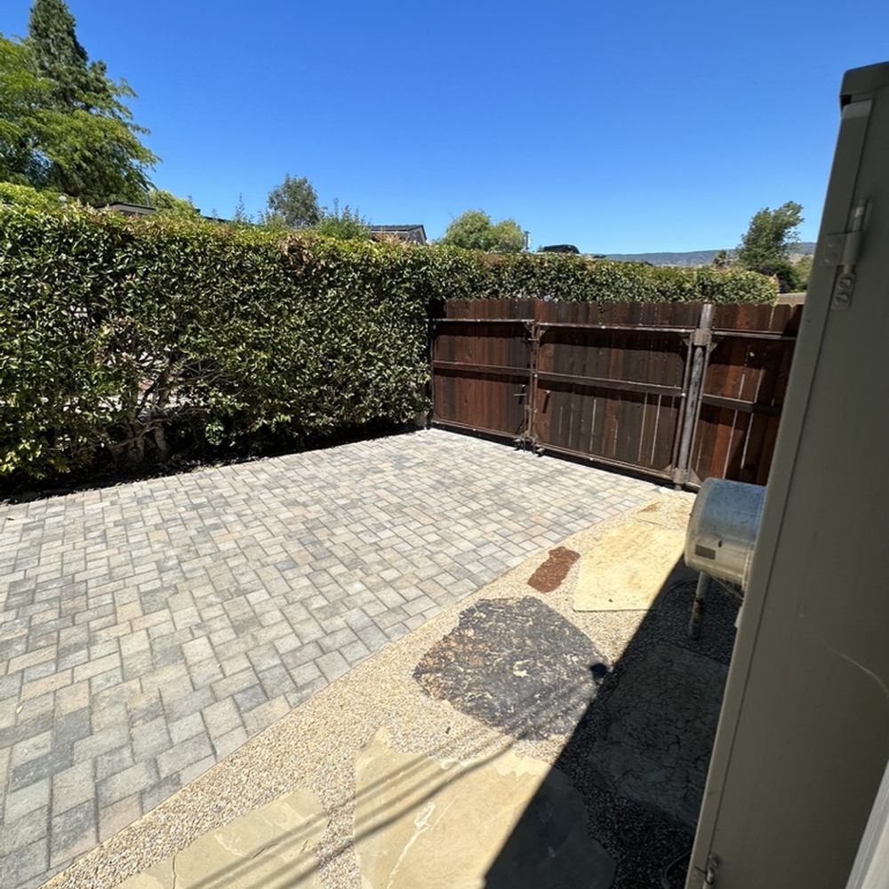 Slocrete - Justin and crew improvised with large flagstone and rock for a creatively workable walkway - General Contractors Near Me - San Luis Obispo, California Slocrete - Justin and crew improvised with large flagstone and rock for a creatively workable walkway - General Contractors Near Me - San Luis Obispo, California
