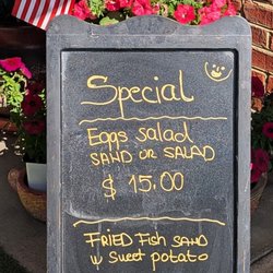 This is a view of the Daily Specials for non-breakfast items.  Photo taken June 13, 2026.