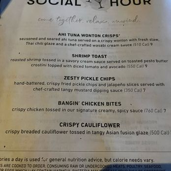 Bonefish Grill - Social hour (happy hour) appetizer menu - Seafood Near Me - Brentwood, Missouri Bonefish Grill - Social hour (happy hour) appetizer menu - Seafood Near Me - Brentwood, Missouri