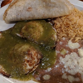 Mi Monterrey - Huevos Rancheros with Salsa Verde - Mexican Near Me - Morehead, Kentucky