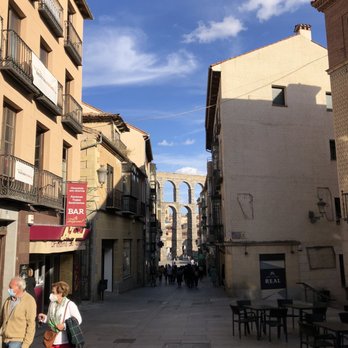 Turismo de Segovia - The Roman aqueduct from inside the town - Visitor Centers Near Me - Segovia, SG