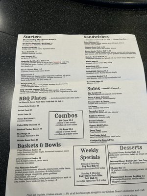 Menu photo 1 The Smoke Shop BBQ Woburn, MA Menu photo 1 The Smoke Shop BBQ Woburn, MA