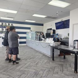 Boba Addict - Half the store space is the ordering and front counter.